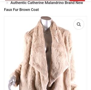 Tan teddy faux fur jacket